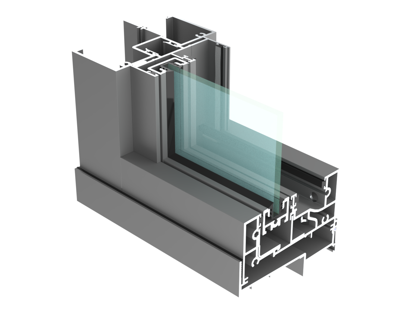 UltraEDGE™ Sliding Window (102mm)
